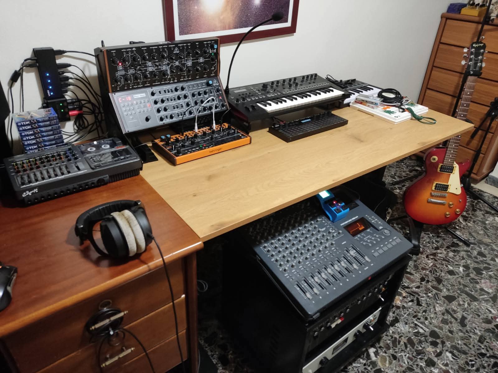 Industrial Home Music Studio Designs9
